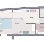 Elegant Duplex Near Greenery 아파트 *